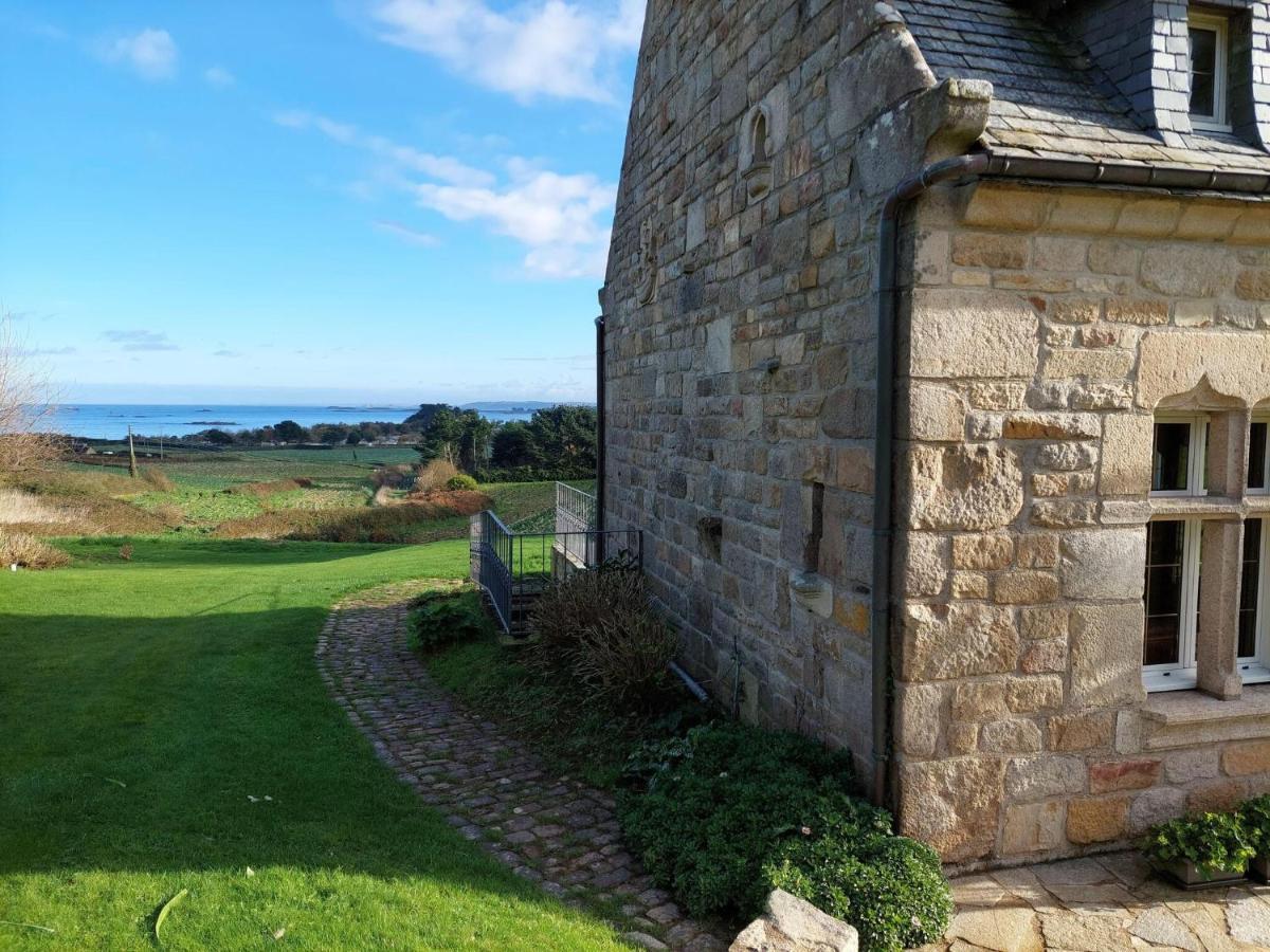 Вілла Breton Granite Stone House With Fantastic Sea Views Сен-Поль-де-Леон Екстер'єр фото