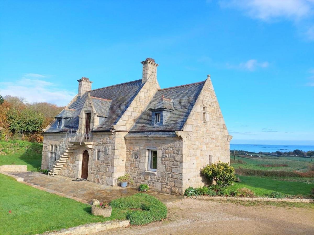 Вілла Breton Granite Stone House With Fantastic Sea Views Сен-Поль-де-Леон Екстер'єр фото