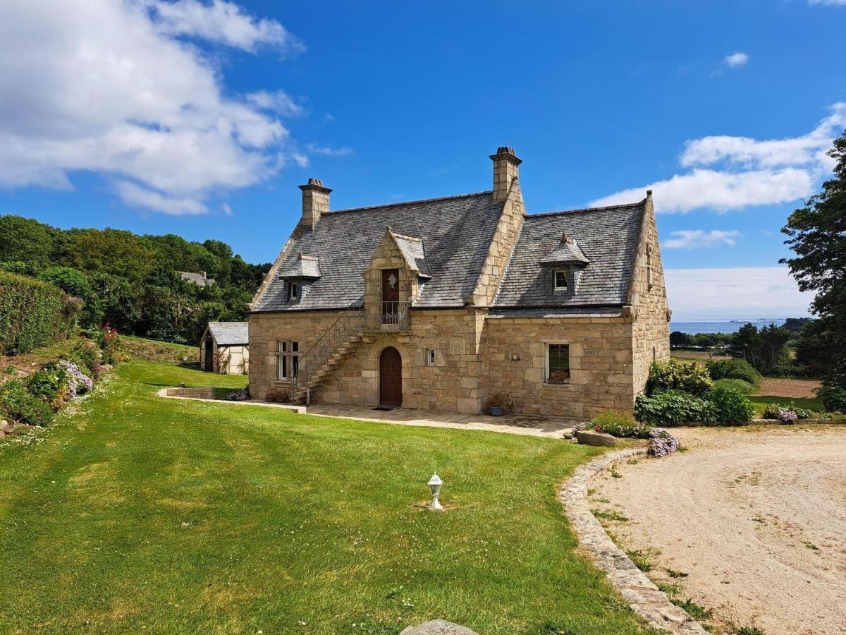 Вілла Breton Granite Stone House With Fantastic Sea Views Сен-Поль-де-Леон Екстер'єр фото